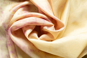 Silk Scarf  - Pomegranate and Roses